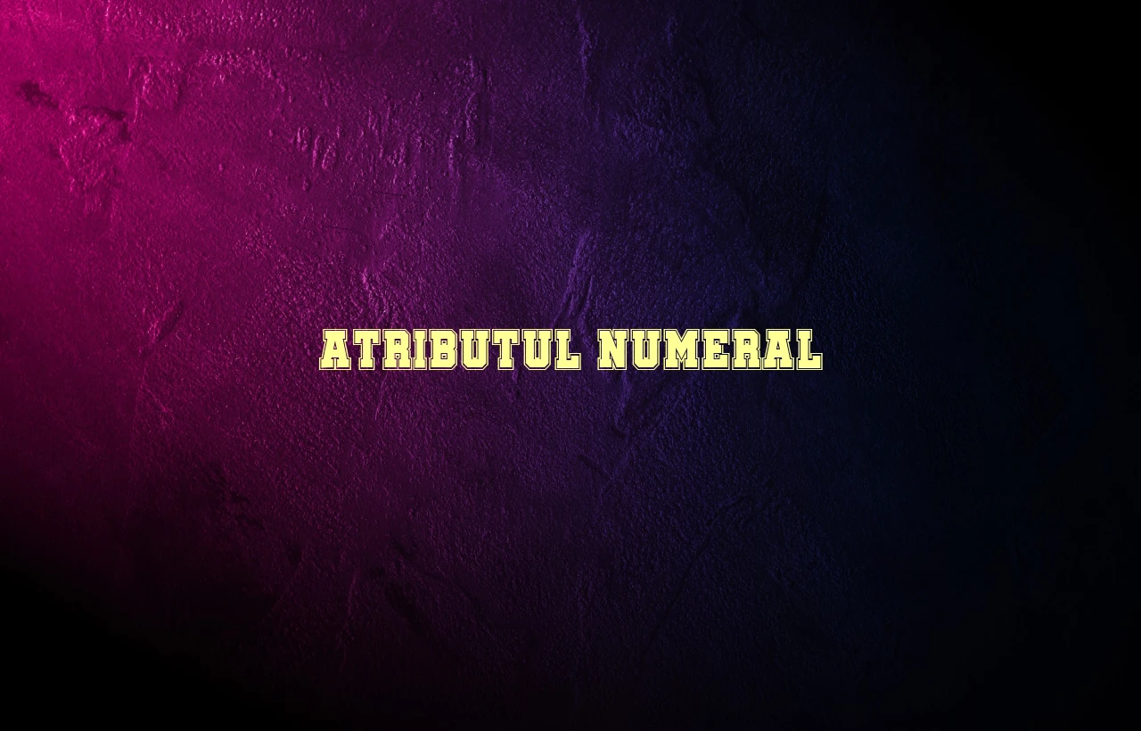 atribut numeral